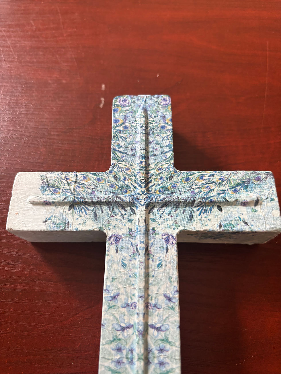 Thumbnail: Peacock Cement Cross