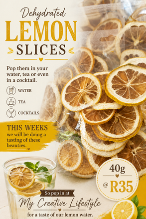 Dehydrated Lemon Slices