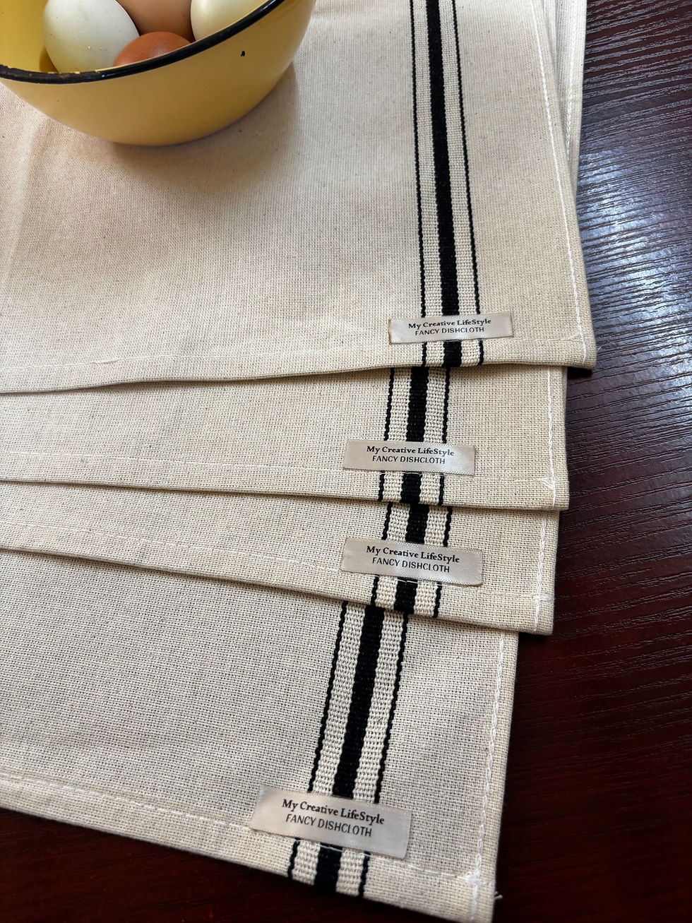 Thumbnail: Vintage French Dish Towel