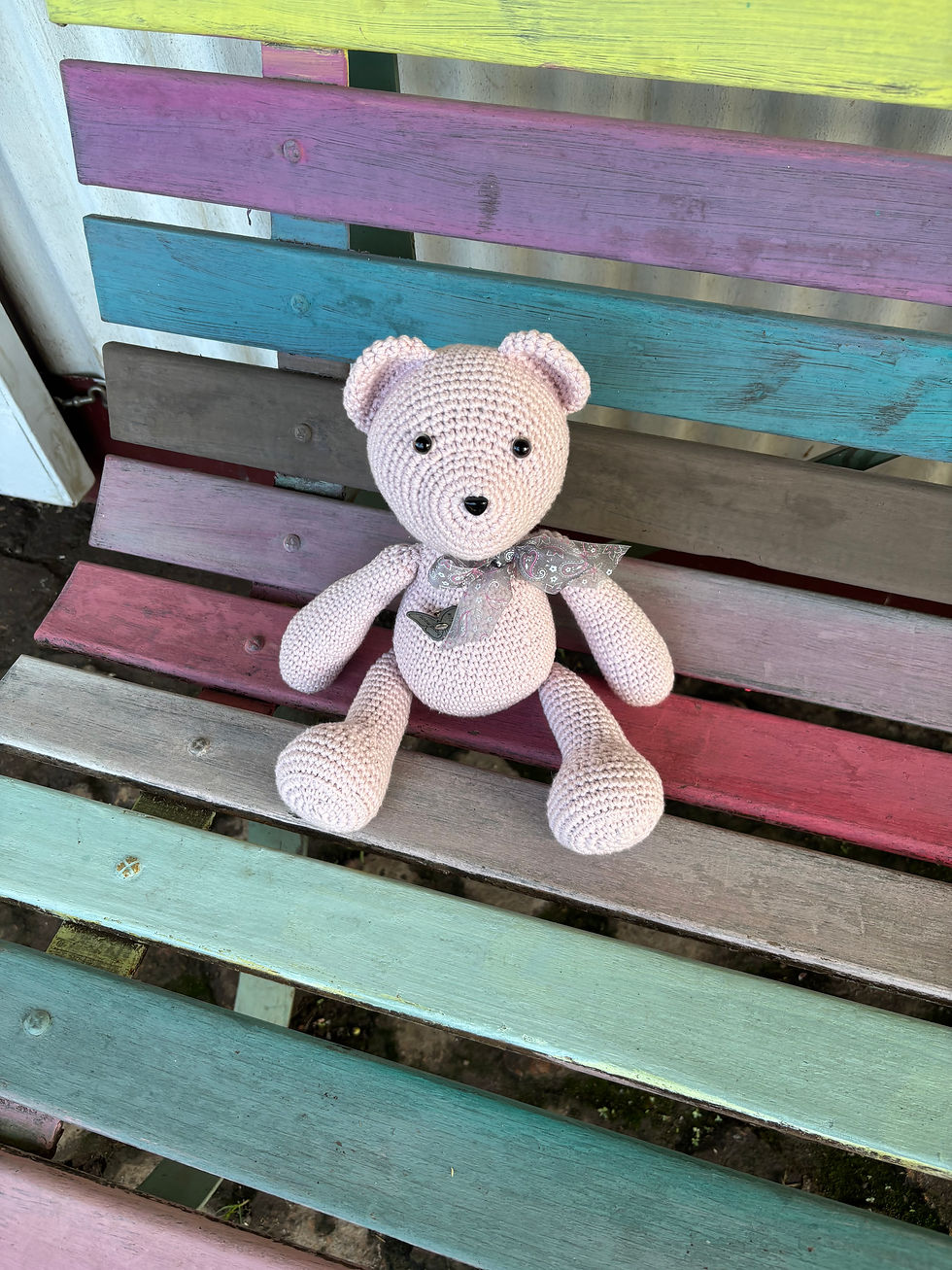 Thumbnail: Lavender Belle Teddy Bear
