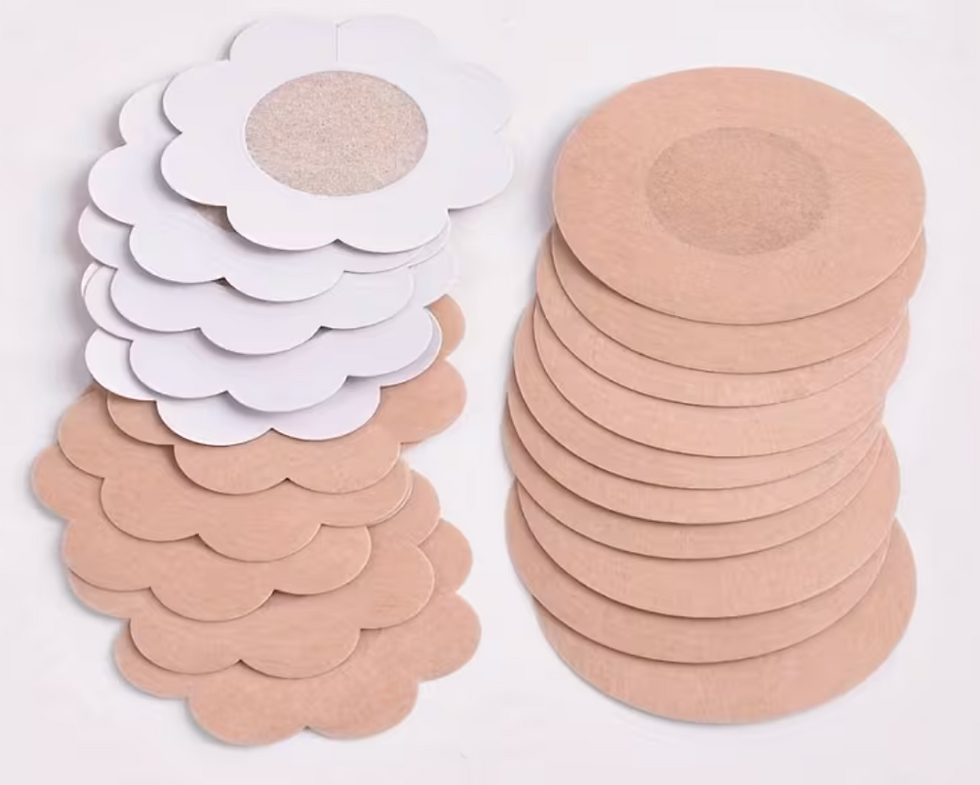 Thumbnail: Self-Adhesive Disposable Nipple Covers (2 Pack)
