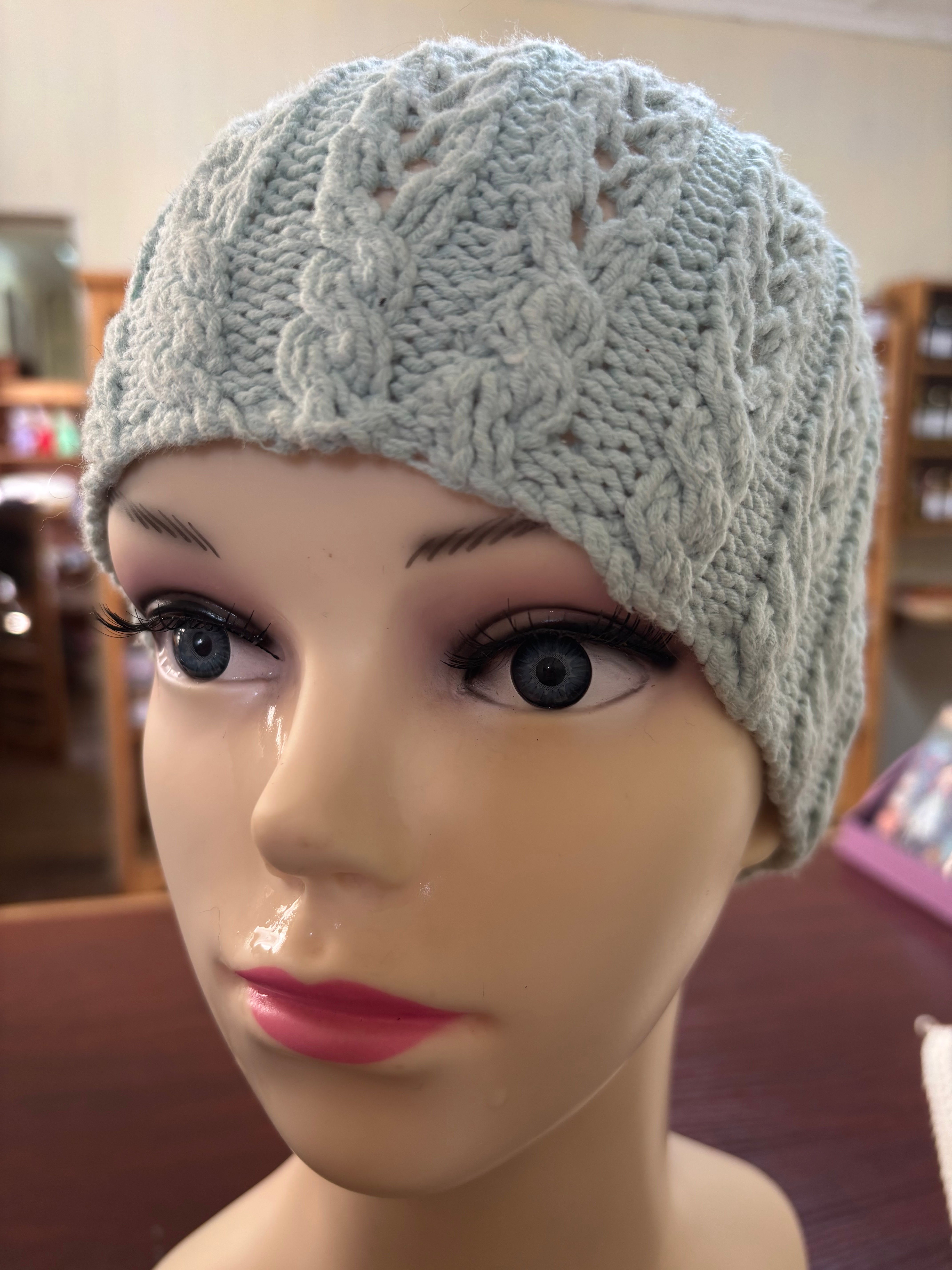 Jade Lace Beanie