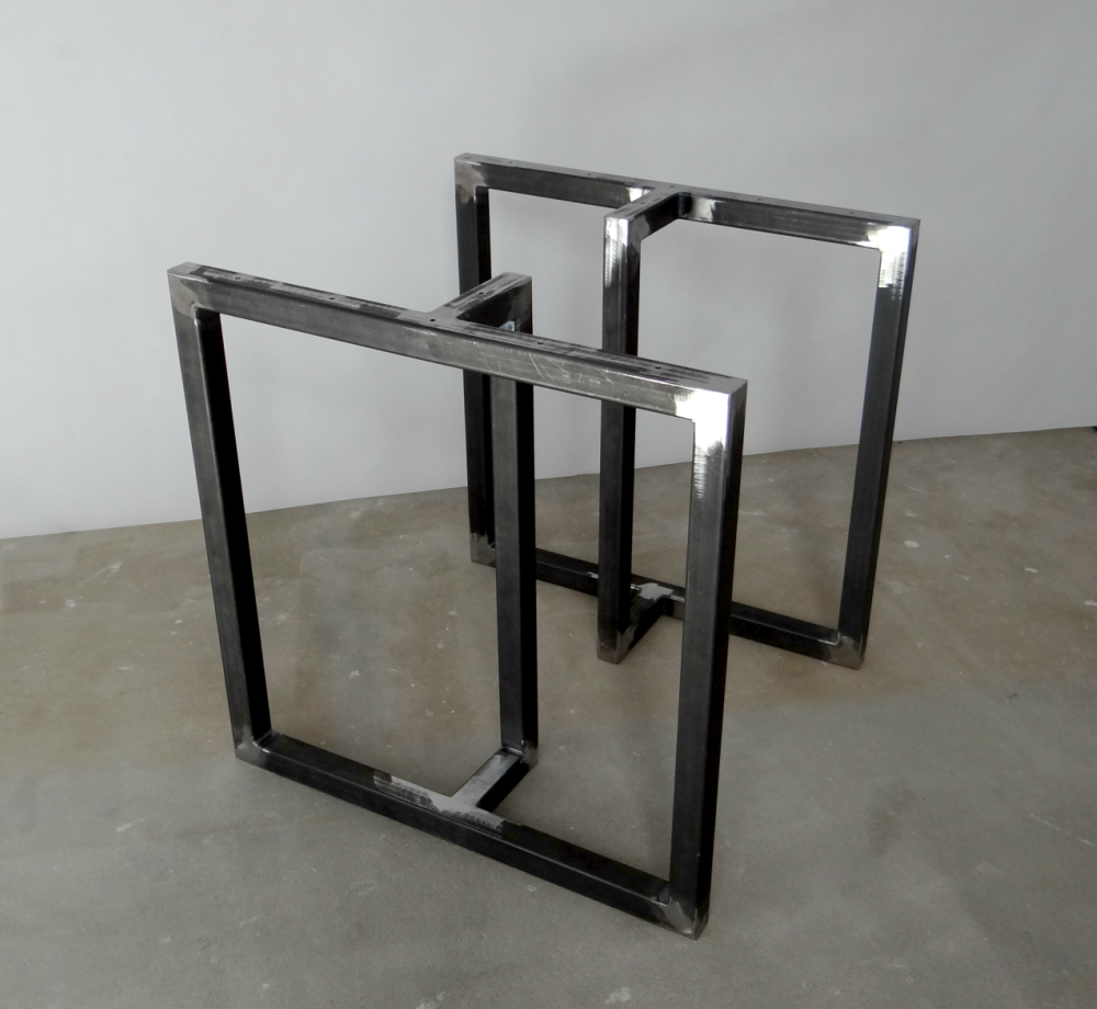 Steel table legs