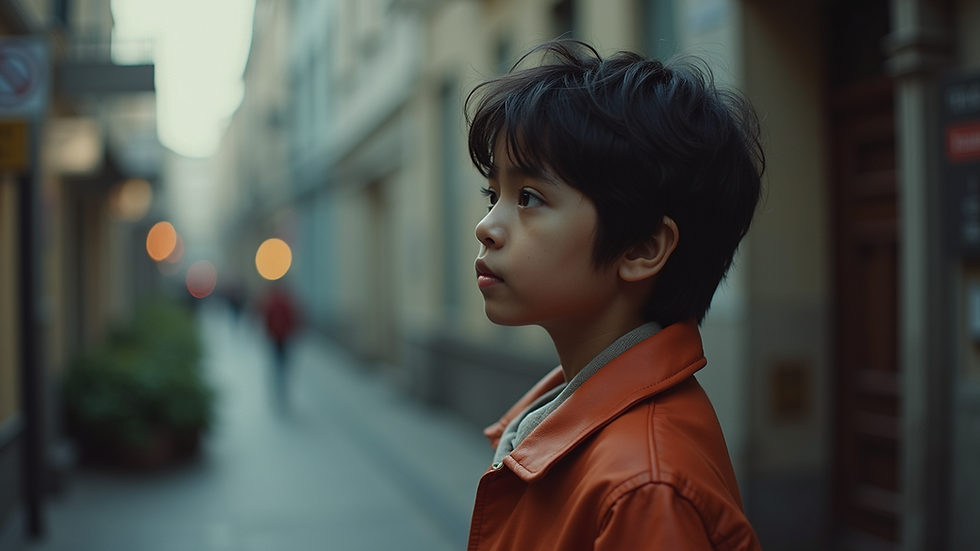 近距离拍摄学生在书桌前认真复习