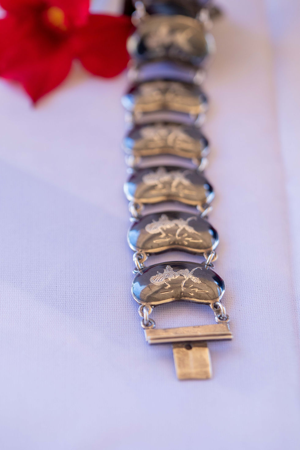 Thumbnail: Siam Silver Bracelet