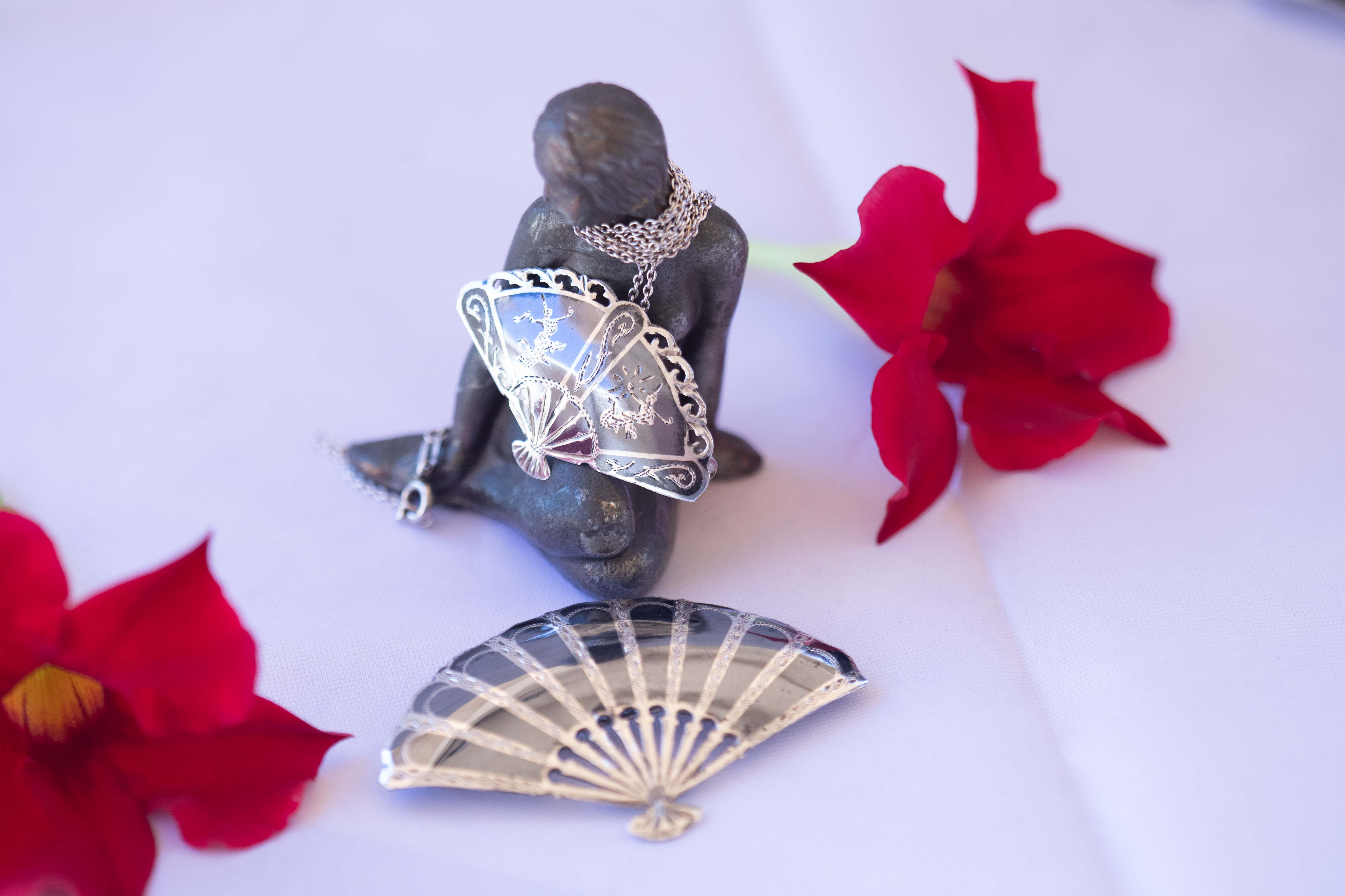 Siam Silver Brooch and Pendant Brooch