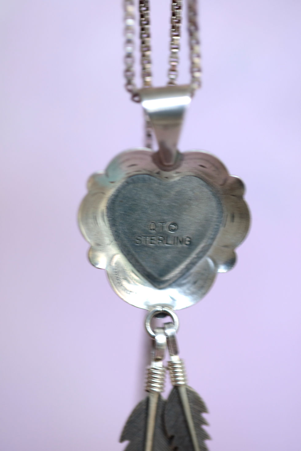 Thumbnail: Multi stone inlay pendant