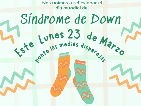 Día Mundial del Síndrome de Down