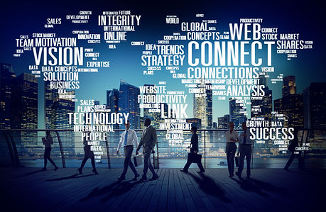Connection Social Media Internet Link Ne