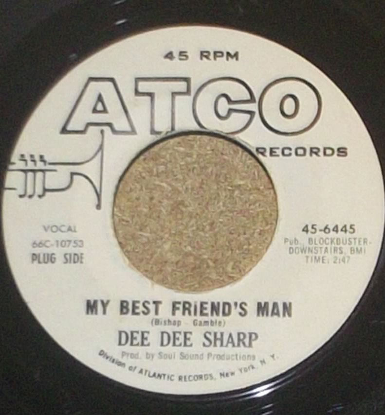 Dee Dee Sharp My Best Friend's Man Atco Promo 45 rpm