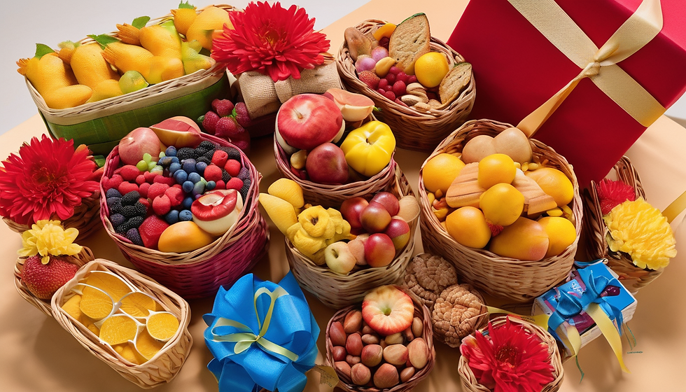 Exposición de Cestas de Regalo