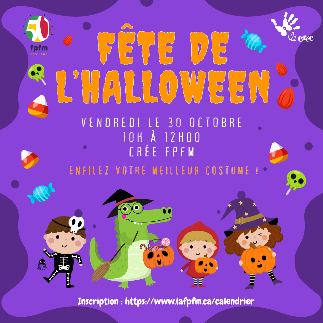 LAFPFM — Fête familiale Halloween official event artwork