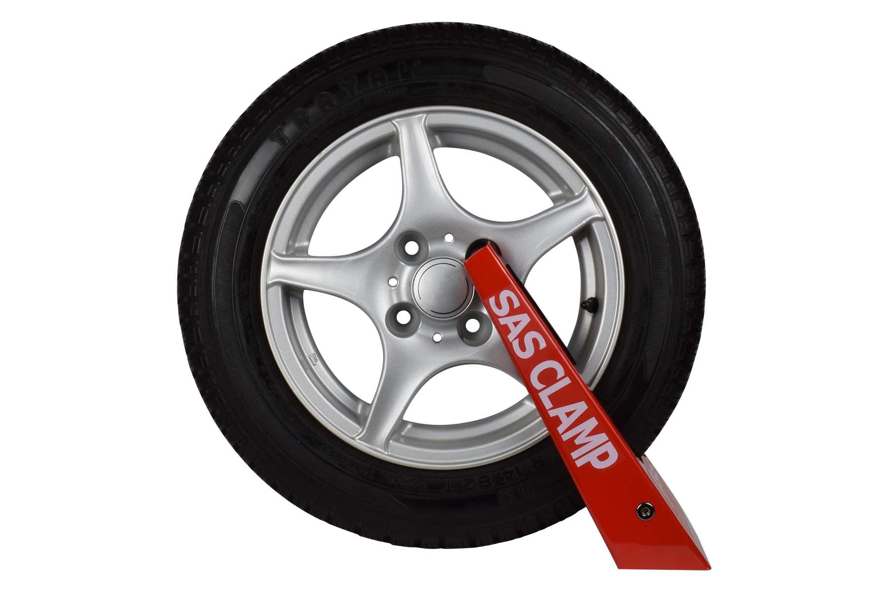 SAS Supaclamp Duo Gold Wheel Clamp for Trailers & Caravans