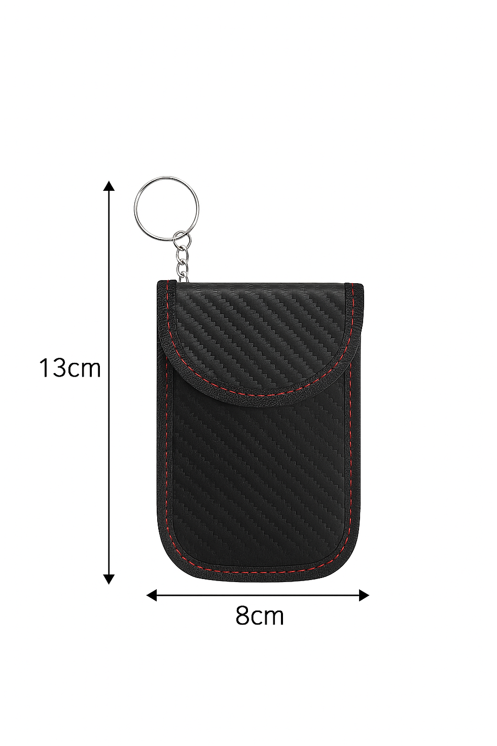 Black Faraday Pouch carbon fibre