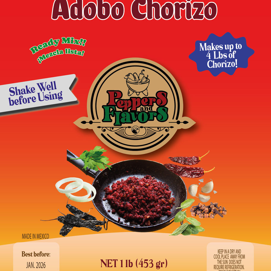 Adobo Chorizo Listo Para Marinar en Casa Tacos