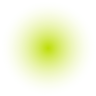 green round glow decorative