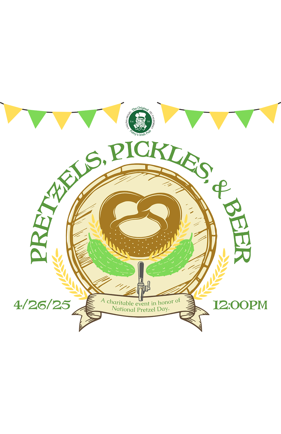 Pretzels, Pickles, & Beer Event
