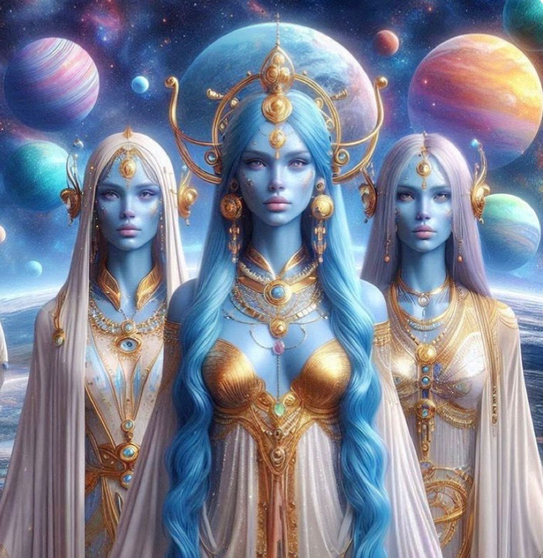 Pleiadian Priestess Image