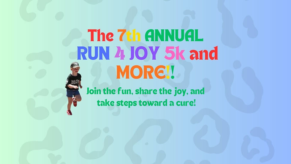 The 7th Annual Run 4 Joy 5k and MORE