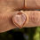 Thumbnail: Rose quartz heart & copper ring