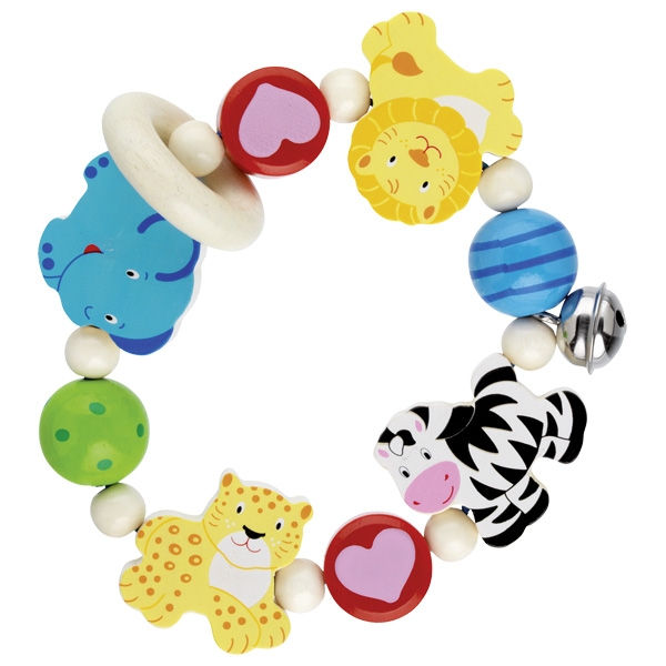 Goki - Anello tattile elastico animali Africa
