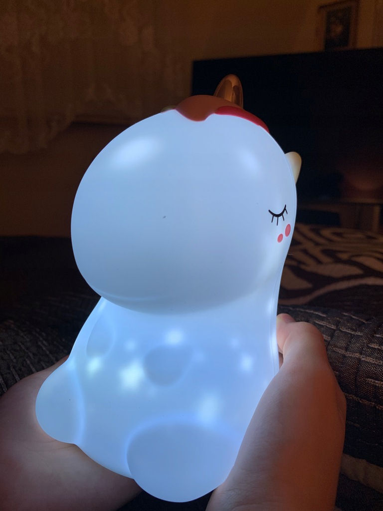 InnoGio - Lampada notturna luce stelle Unicorno