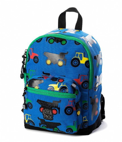Pick Pack Zaino bambini scuola Trattori IL GIRETTO