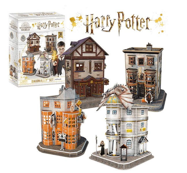 P3D - Harry Potter : Diagon Alley, puzzle 3D