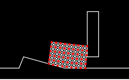 Spring Model Soft body Physics