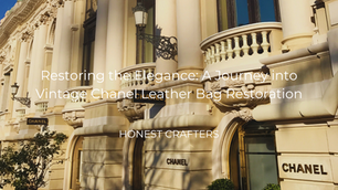 Restoring the Elegance: A Journey into Vintage Chanel Leather Bag Restoration