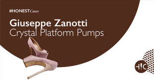 Case Study - Giuseppe Zanotti Crystal Embellished Platform Pumps
