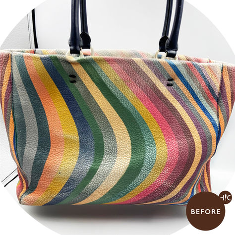 Honest Crafters | Paul Smith Leather Handbag colour restoration