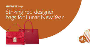 Striking red designer bags for the Lunar New Year