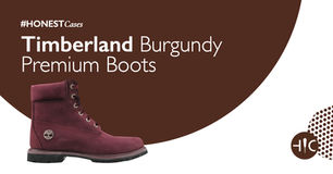 Case Study - Timberland Burgundy Premium Boots