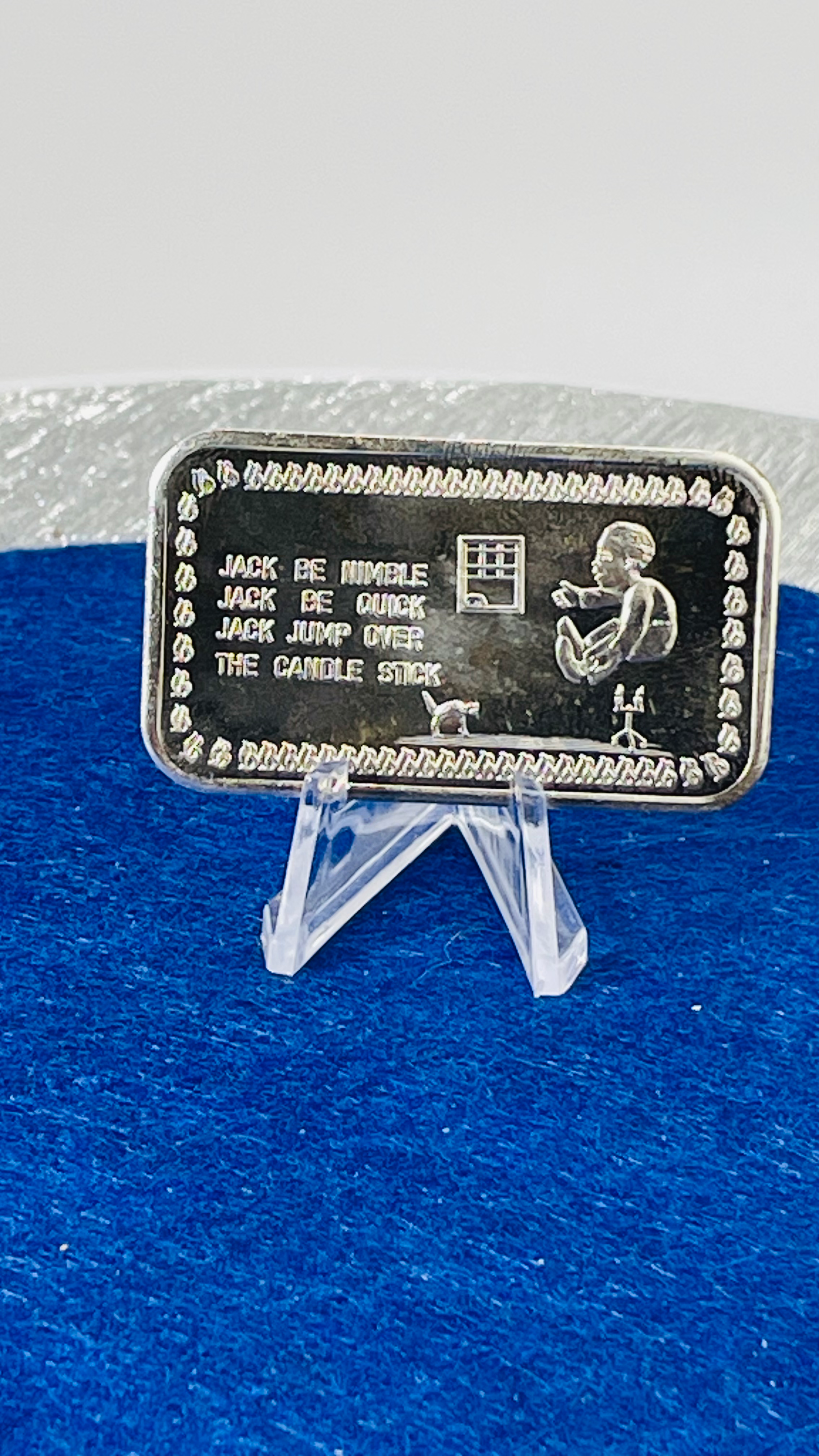 Jack Be Nimble 1 oz. Silver Bar from USSC