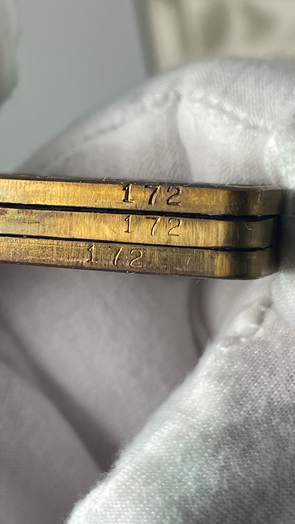 Thumbnail: 'Constitutional Conflict' 3-Bar Bronze Bar Set