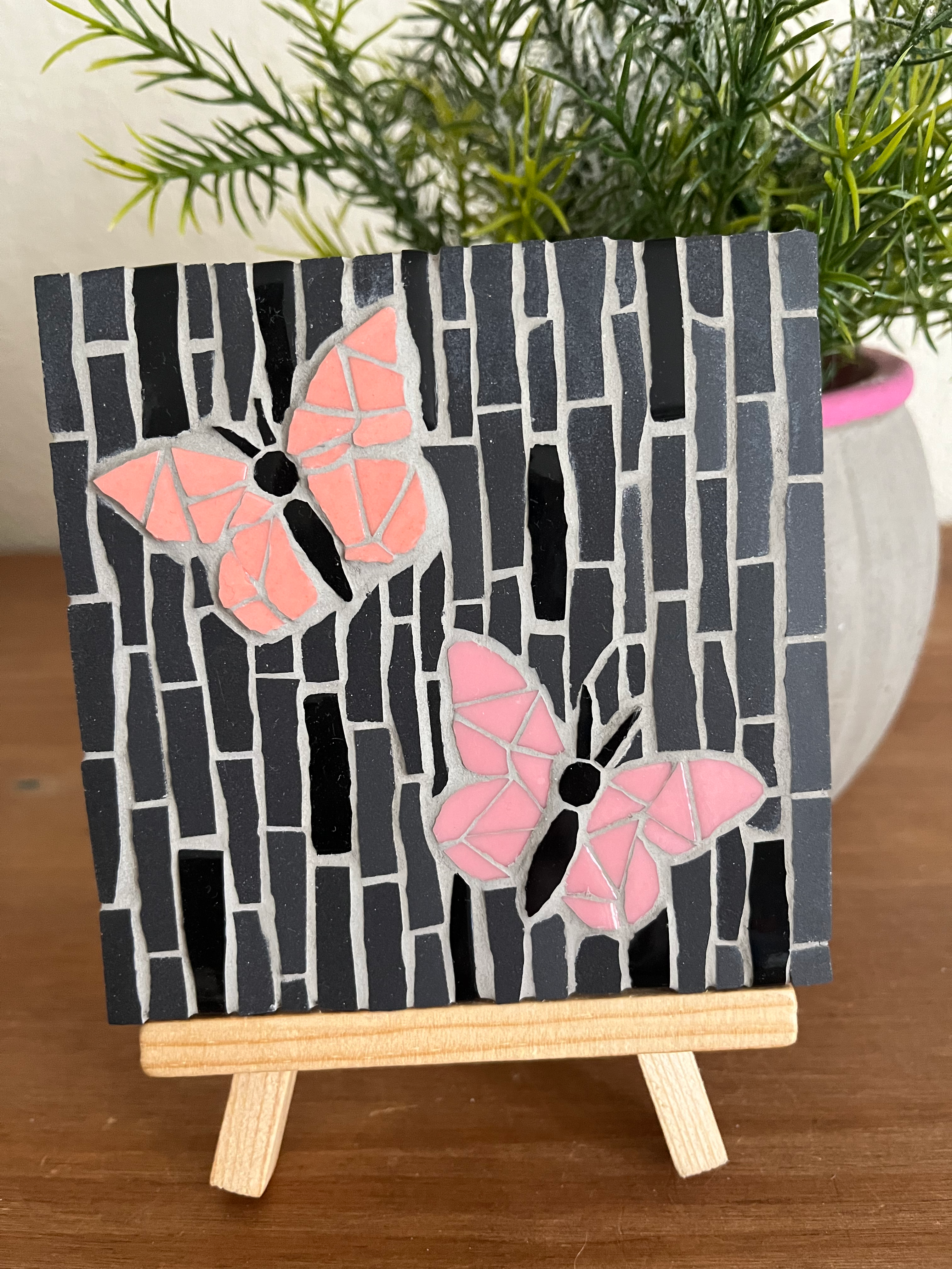 DUO DE PAPILLON ROSE 