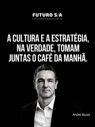 A Cultura e a Estratégia, na verdade, tomam juntas o café da manhã!