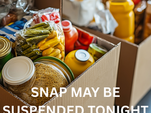 SNAP Will Stop Tomorrow: Here's How You Can Help