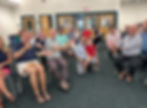 The Easton DTC held a special meeting on July 21 at the Easton Public Library to endorse the Democratic candidates for the 2025 municipal election