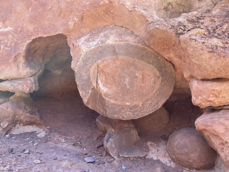 Dinosaur Eggs by Colorado River