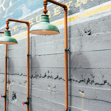Lampes recyclées