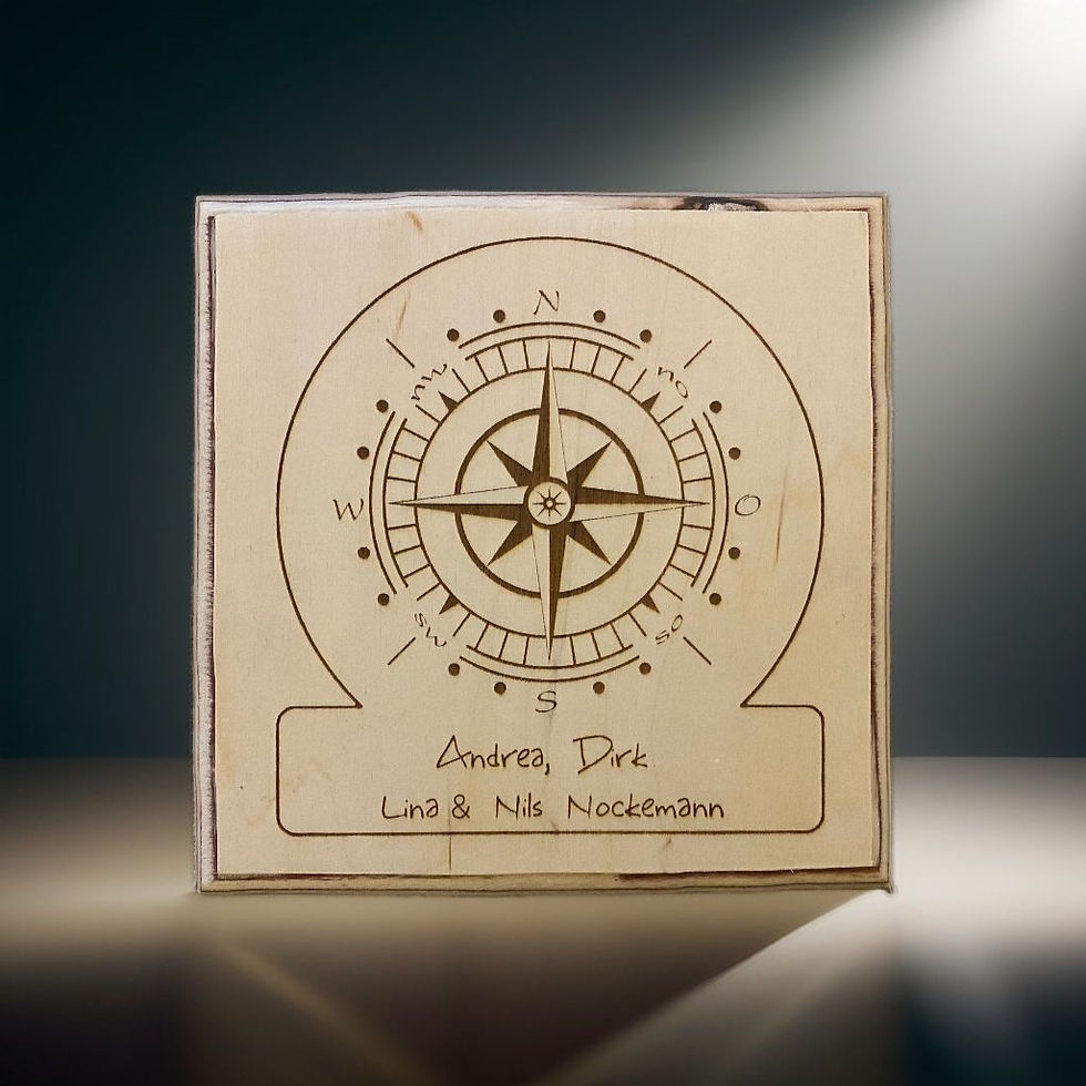 Windrose mit euren Namen