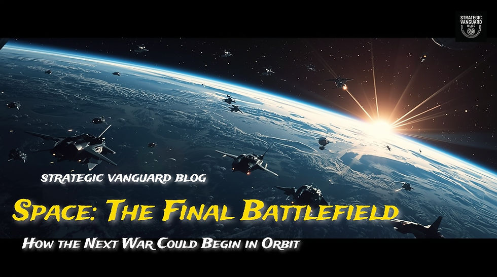 Space: The Final Battlefield — How the Next War Could Begin in Orbit