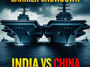 Aircraft Carrier Showdown: India vs China in the Indo-Pacific