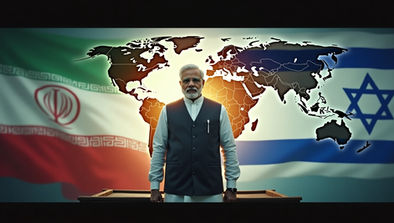 INDIA'S ROLE IN THE MIDDLE EAST -BALANCING IRAN, ISRAEL AND SAUDI ARABIA