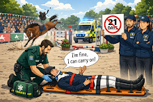 Clearing Head & Spinal Injuries at Equestrian Events: A Clinical Risk That Cannot Be Ignored