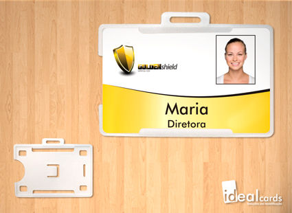 Porta Crachá Horizontal