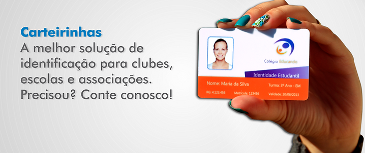 carteirinhas escolares em joinville e região