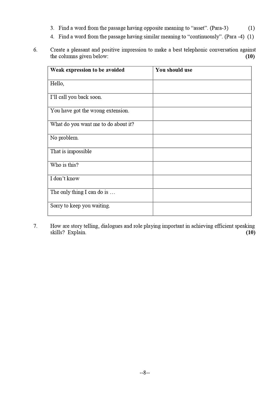 Thumbnail: BEGLA-138: Reading And Speaking Skills (2022-23)